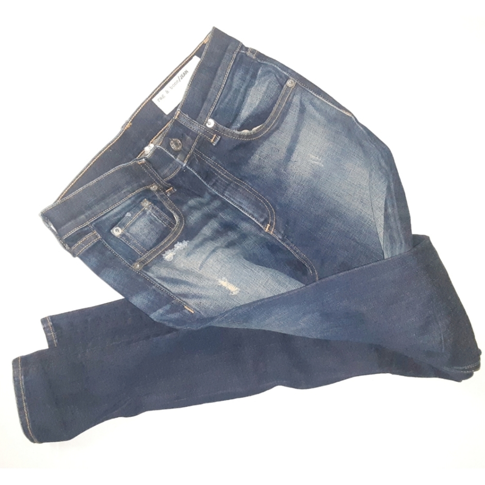 Rag & Bone Justine High-Rise Skinny Jeans - Picture 9 of 16